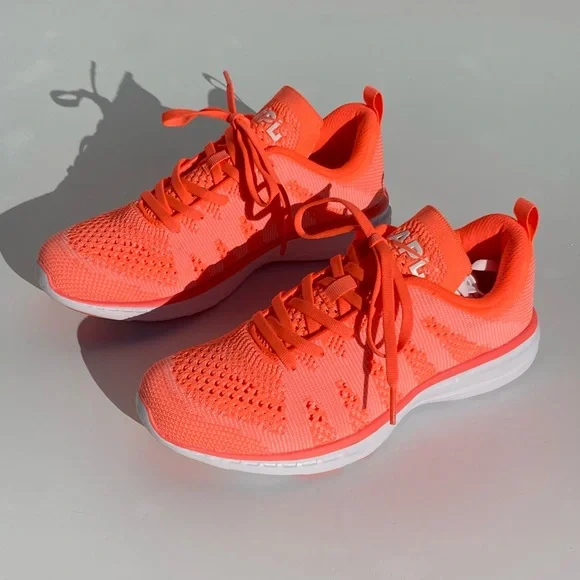 APL | Shoes | New Apl Techloom Pro Neon Coral Sneakers  display picture 1
